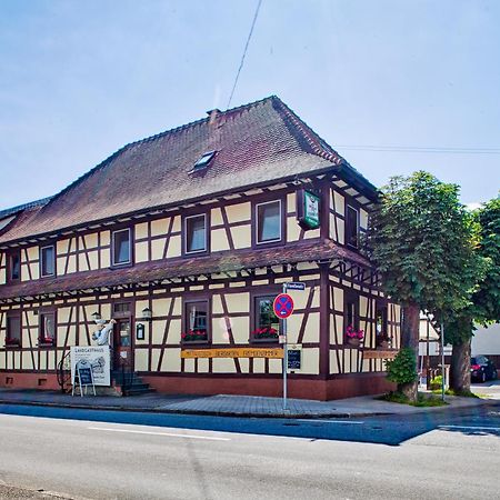 Landgasthaus Kreuz beim Tom Rastatt Exterior foto